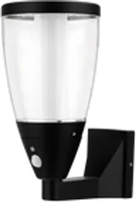 Immagine prodotto di Applique solare LED da parete LUMUS160 con sensore di movimento, 200 lm, alluminio, IP65, nero