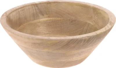 Image de Excellent Houseware | Coupe en bois - Misa - 25 cm - Bois de manguier - Idéal pour les fruits et les snacks - Design élégant