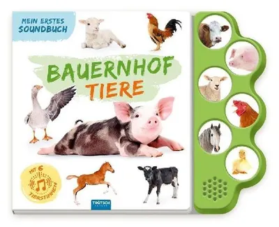 Produktbild von TRÖTSCH - Soundbuch Mein erstes Soundbuch Bauernhoftiere| Ab 1,5 Jahren
