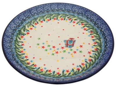 Produktbild von Bolesławiec Handgefertigter Keramikteller Dessert 20 cm