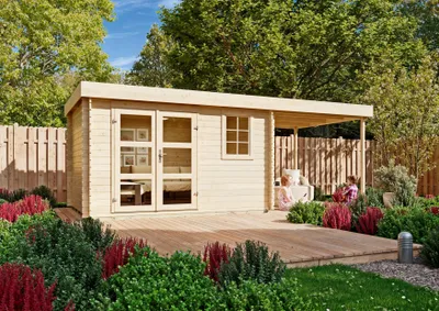 Produktbild von Gartenhaus Woodbury II 5,80x2,50 m