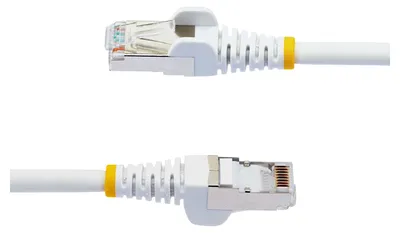 Zdjęcie produktu dla StarTech.com NLWH-10M-CAT6A-PATCH, 10 m, Cat6a, S/FTP (S-STP), RJ-45, RJ-45, Biały