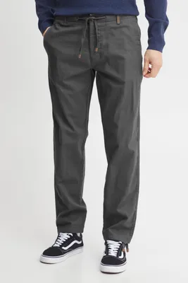 Produktbild von INDICODE IDIves Herren Leinenhose Sommerhose Lange Stoffhose mit Kordel Gürtelschlaufen Leinenmix Eingrifftaschen Regular fit