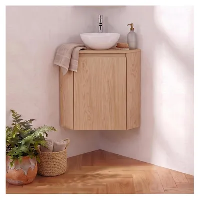 Image de Meuble lave-mains d'angle SORRENTO + vasque