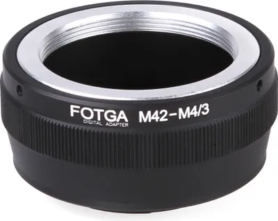 Obrázek produktu pro Fotga Adaptační kroužek pro objektiv M42 k horskému fotoaparátu Micro 4/3 Olympus Panasonic DSLR Camera