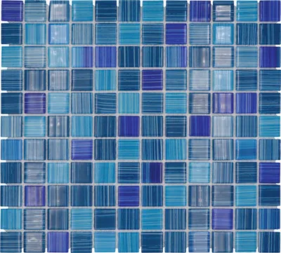Produktbild von Glasmosaik CM 4285 blau 30,2x32,7 cm