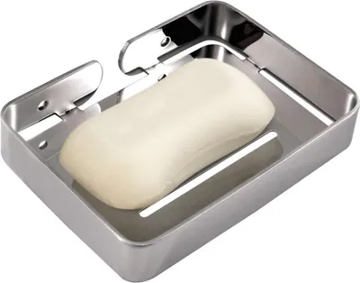 Obrázek produktu pro Nerezová mýdlová miska odtok mýdla držák na sprchu držák mýdla pro koupelnu kuchyň vana