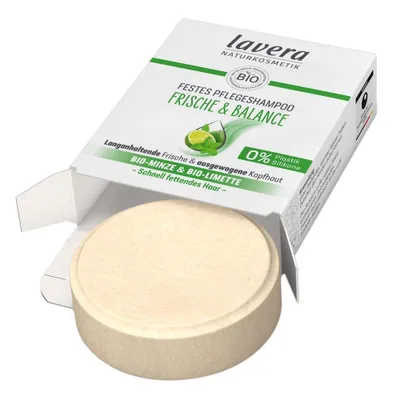 Produktbild von Lavera festes Pflegeshampoo Frische & Balance 50 g