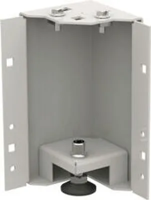 Produktbild von EFB 4 Sockelecken, nivellierbar, H=200 mm RAL9005, für Schra