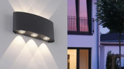 Image de PAUL NEUHAUS LED-Wandleuchte 9488-13 anthrazit, 4,8 W, 720 lm, 3000 K, IP54