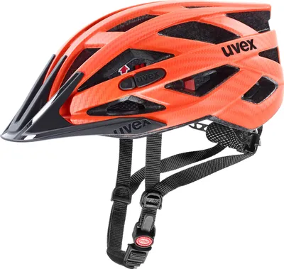 Produktbild von Uvex i-vo cc orange carbon look mat (Größe: 52-57 cm) Fahrradhelm Radhelm Bikehelm Schutzhelm Fahrrad Bike Helm Mountainbike MTB Rennrad Trekking Fahrrad