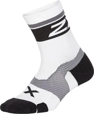 Produktbild von 2xu Vector Cushion Crew-socken Weiß EU 35-37 1/2 Herren Weiß EU 35-37 1/2