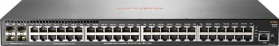 Immagine prodotto di HPE Aruba 2930F 48G 4SFP+ - Switch - L3 - gestito - 48 x 10/100/1000 + 4 x 1 Gigabit/10 Gigabit SFP+ (uplink) - montabile su rack