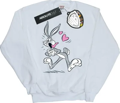 Produktbild von Looney Tunes - "In Love" Sweatshirt für Herren BI32491 (L) (Weiß)