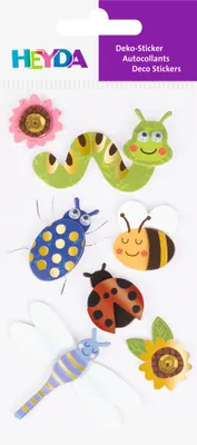 Obrázek produktu pro 6XHeyda 203780647 StickerMix Insekten