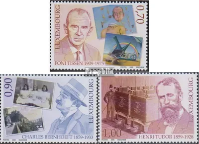 Produktbild von Briefmarken Luxemburg 2009 Mi 1828-1830 (kompl.Ausg.) postfrisch Persönlichkeiten