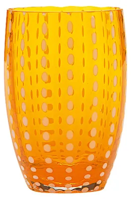 Produktbild von ZAFFERANO Perle Set 6 Gläser Tumbler Orange