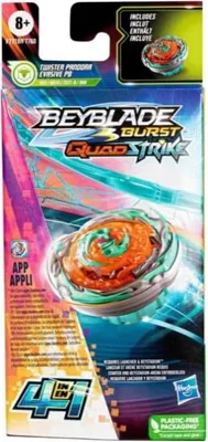 Obrázok produktu pre Beyblade Burst QuadStrike, Twister Pandora Evasive P8, 4 v 1 obranný bojový kolotoč, pravá rotácia, Hasbro