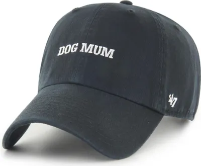 Produktbild von 47 Brand Adjustable CLEAN UP Cap - SLOGAN Dog Mum schwarz
