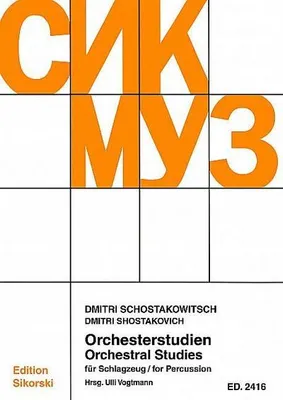 Produktbild von Orchesterstudienfür Schlagzeug