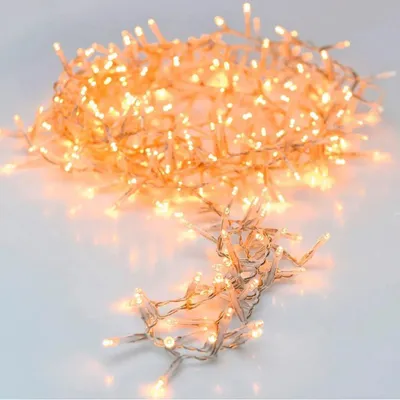 Immagine prodotto di Catena luminosa a LED, 120 LED bianco caldo, L 9 m, cavo trasparente