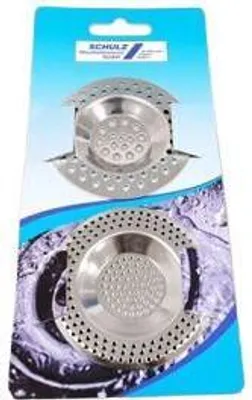 Produktbild von Schulz 131280 Abfluß Sieb 2er Pack Metall