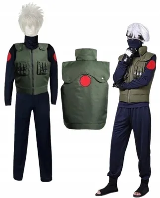 Produktbild von Hopki Kostüm Kakashi Hatake Naruto Anime Cosplay XXS/XS