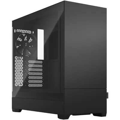Obrázek produktu pro Fractal Design Pop Silent, Tower, PC, Černá, ATX, Micro ATX, Mini-ITX, Ocel, Temperované sklo, Hraní