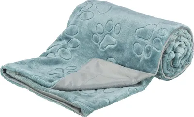 Produktbild von TRIXIE Decke Barry - blau/grau - 70 × 50 cm