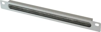 Produktbild von DIGITUS 10" Kabelzuführung 0,5 HE lichtgrau RAL 7035