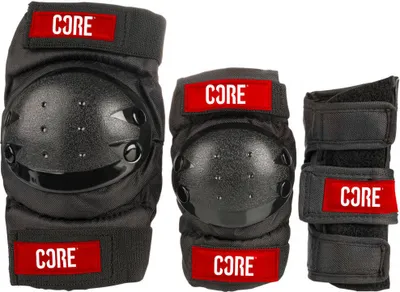 Produktbild von Core Junior Protektoren Set ab 4-5J Schwarz XXS
