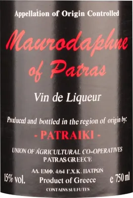 Produktbild von Mavrodaphne of Patras - Patraiki