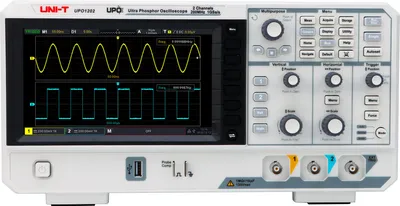 Zdjęcie produktu dla Oscyloskop UNI-T UPO1202, 2-kanałowy, 200 MHz