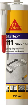 A tube of Sikaflex adhesive and sealant.