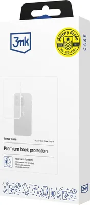 Zdjęcie produktu dla 3MK Armor, Pokrowiec, Samsung, Galaxy S24FE, 17 cm (6.7"), Przezroczysty