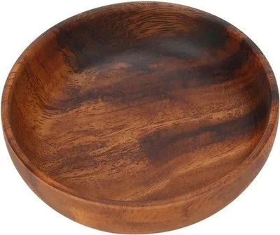 Obrázok produktu pre Drevená misa na ovocie – 17,5 × 4 cm