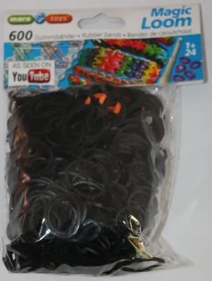 Produktbild von Magic Loom Bands UNI 600 [schwarz]