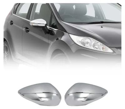 Image de Coques de Rétroviseurs pour Ford Fiesta / B-Max 2008-2017 en ABS Chromé 2x, Image générée par une IA