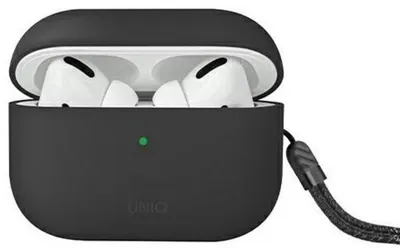 Image de UNIQ étui Lino AirPods Pro 2 genSilicone (2022/2023) gris/ash grey