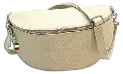 Produktbild von Tasche beige Florence Gürteltasche Leder Tragegurt passend OTF825I