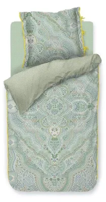 Produktbild von Pip Studio Bettwäsche-Garnitur Alfombra  Farbe Hellblau Größe 135x200+80x80 cm + 1x 80x80