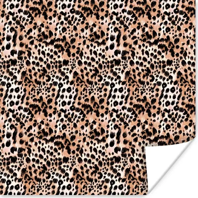 Produktbild von MuchoWow® Poster Tierdruck - Tiger - Tiere 100x100 cm - Babyzimmer