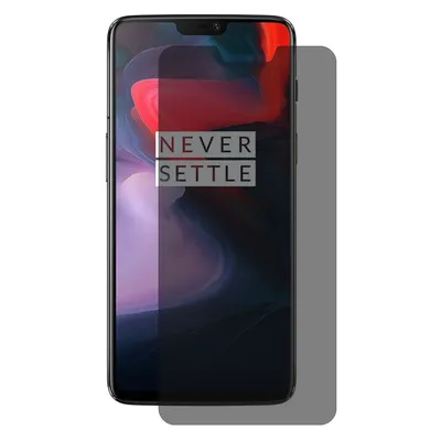 Zdjęcie produktu dla Szkło ochronne OnePlus 6 - folia antyszpiegowska 9H - 2 sztuki