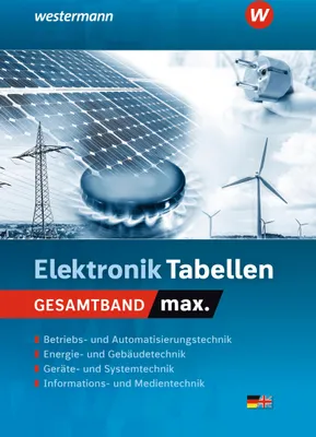 Produktbild von tabellen max. - Elektrotechnik: Tabellenbuch