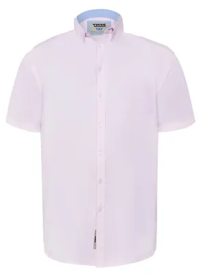 Produktbild von Duke - "D555 James" Hemd für Herren kurzärmlig DC461 (7XL) (Pink)