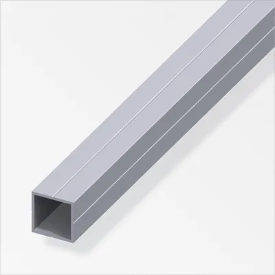Produktbild von alfer Quadratrohr Aluminium roh blank