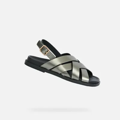Produktbild von Geox Grüne Damensandalen Adelash 39