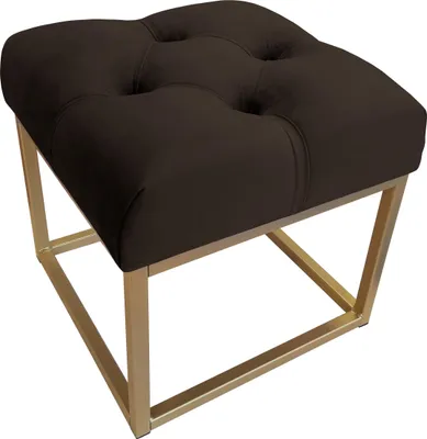 Obrázek produktu pro Pufa CHESTERFIELD LOFT lavka postawa złota MG05