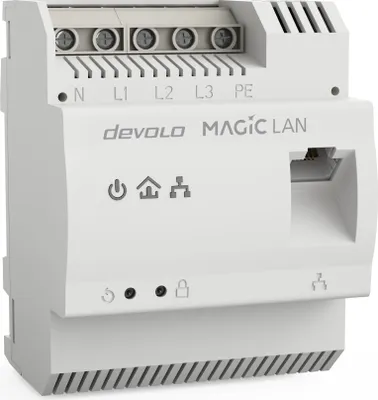 Produktbild von devolo Magic 2 LAN DINrail Powerline 1x Hutschienenadapter