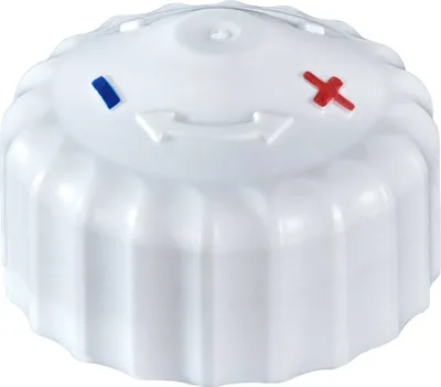 Produktbild von 1x farblich markierte Bauschutzkappe, Handregulierkappe, M30 x 1,5